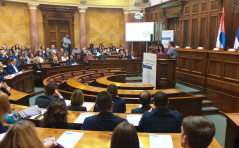 15. новембар  2019. Учесници конференције „Иновације и дигитализација у српском здравству“ 